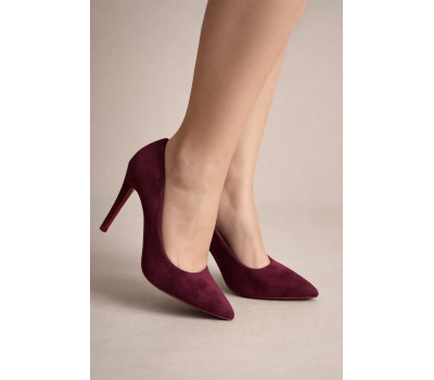 FS108 MAROON SUEDE TU