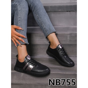 NB755 ALL BLACK TU