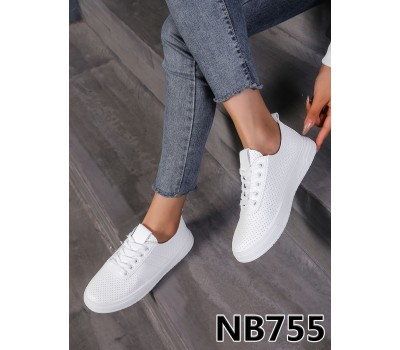 NB755 ALL WHITE