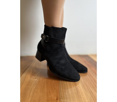 FS096 BLACK SUEDE TU