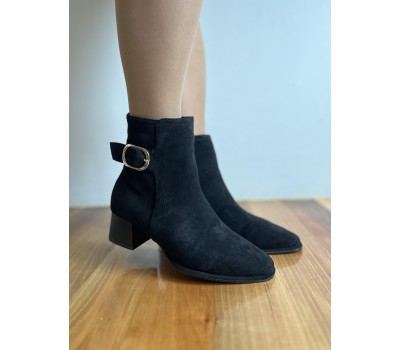 FS097 BLACK SUEDE TU